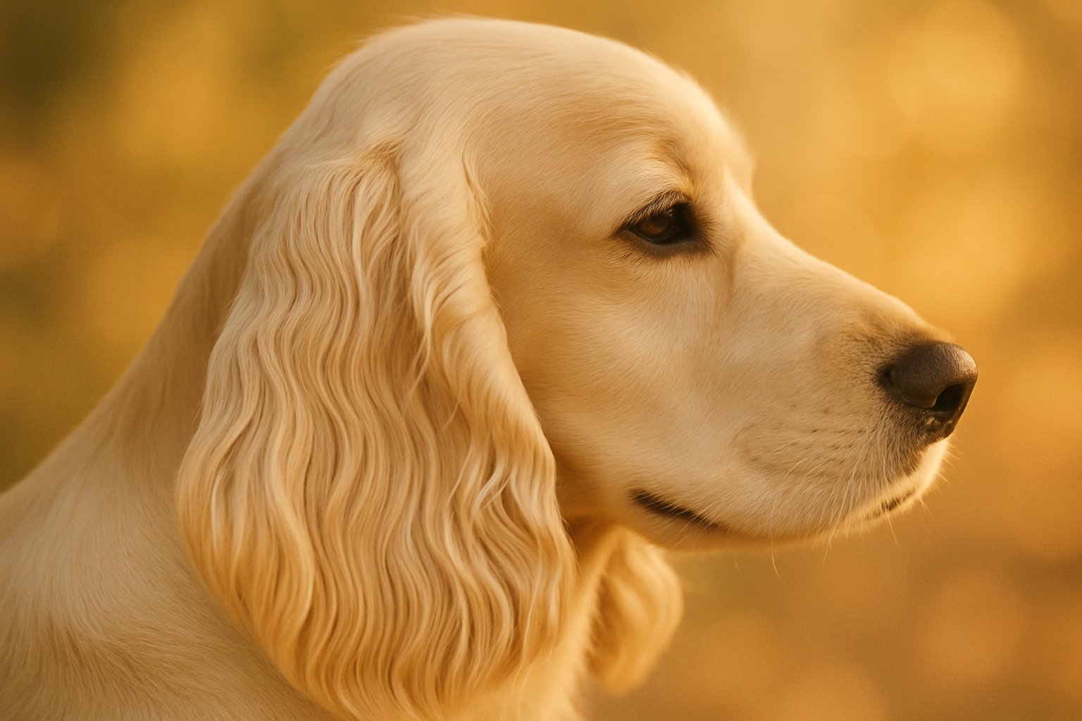 Cocker Spaniel Ears & Nose